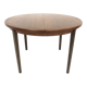 Scandinavian walnut dining table, Sweden, 1960