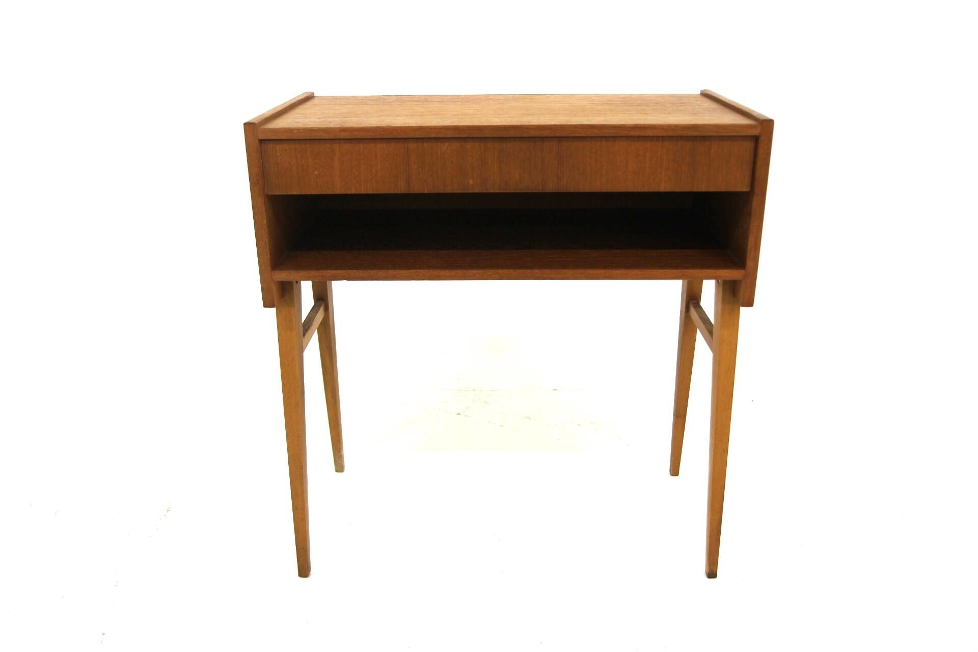 Scandinavian teak bedside table, Sweden, 1960