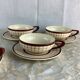 Longchamp Antique Cups & Saucers