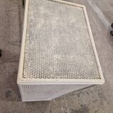 Wicker cabinet with 6 drawers