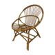 Fauteuil corbeille en rotin