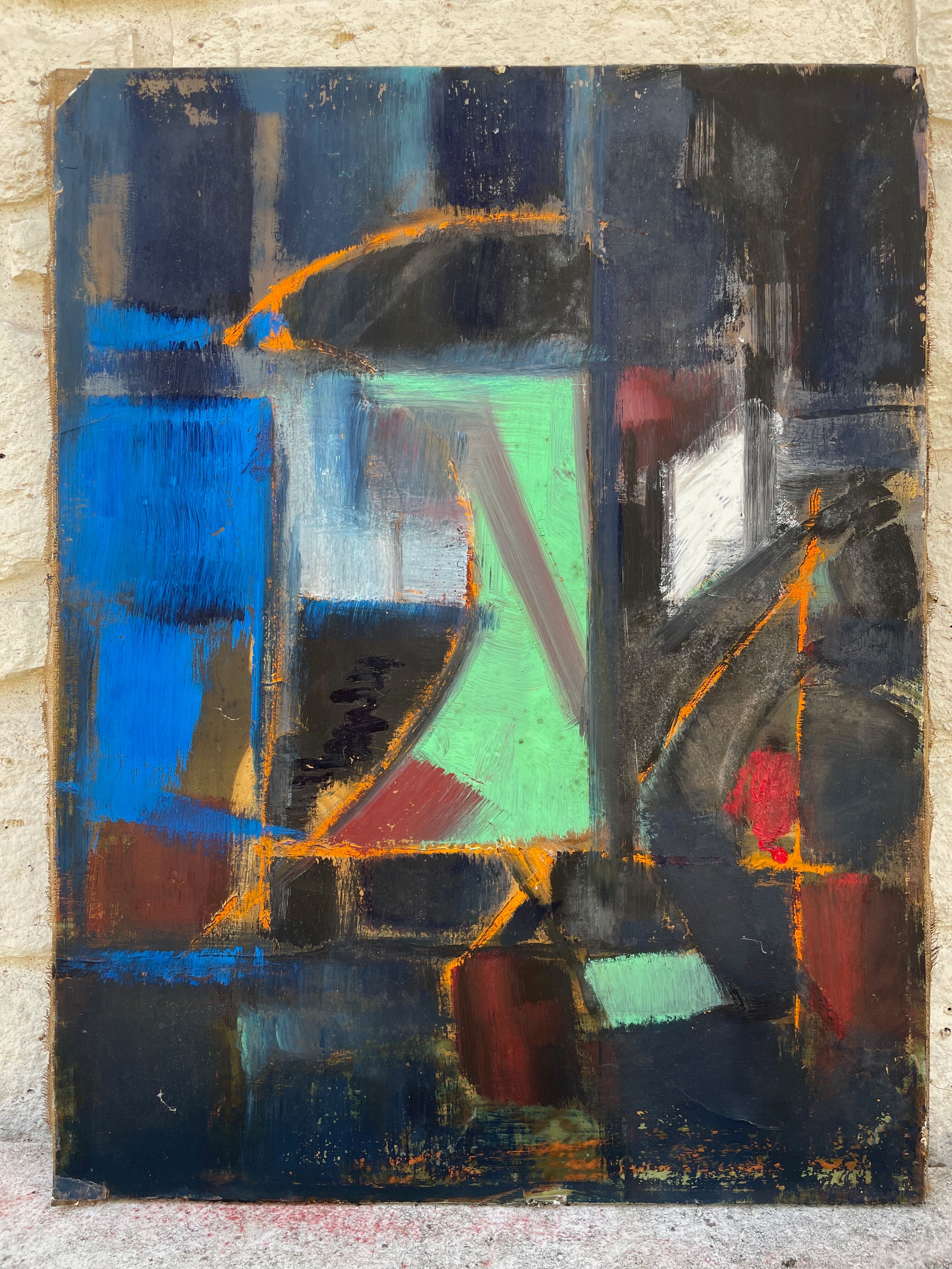 Abstract painting XXth