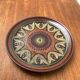Vintage German ceramic wall plate from Keramik Manufaktur Kupfermühle, 1970s.