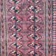 Former carpet Afghan Bokhara done hand 78 X 120 CM