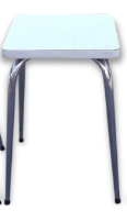 Tabouret en formica vintage