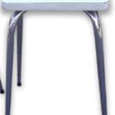 Tabouret en formica vintage