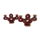 Pair of candleholders