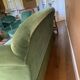 canapé et 2 fauteuils en velours