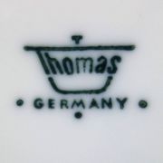 8 assiettes à dessert Thomas, Germany années 70