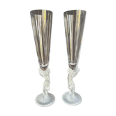 Champagne flutes Amour de Deutz sold in sets of 2.