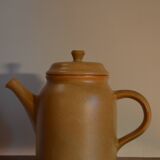 Sarreguemines "Fermette" teapot and milk jug in a set