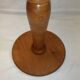 Pedestal table console solid wood furniture plant holder