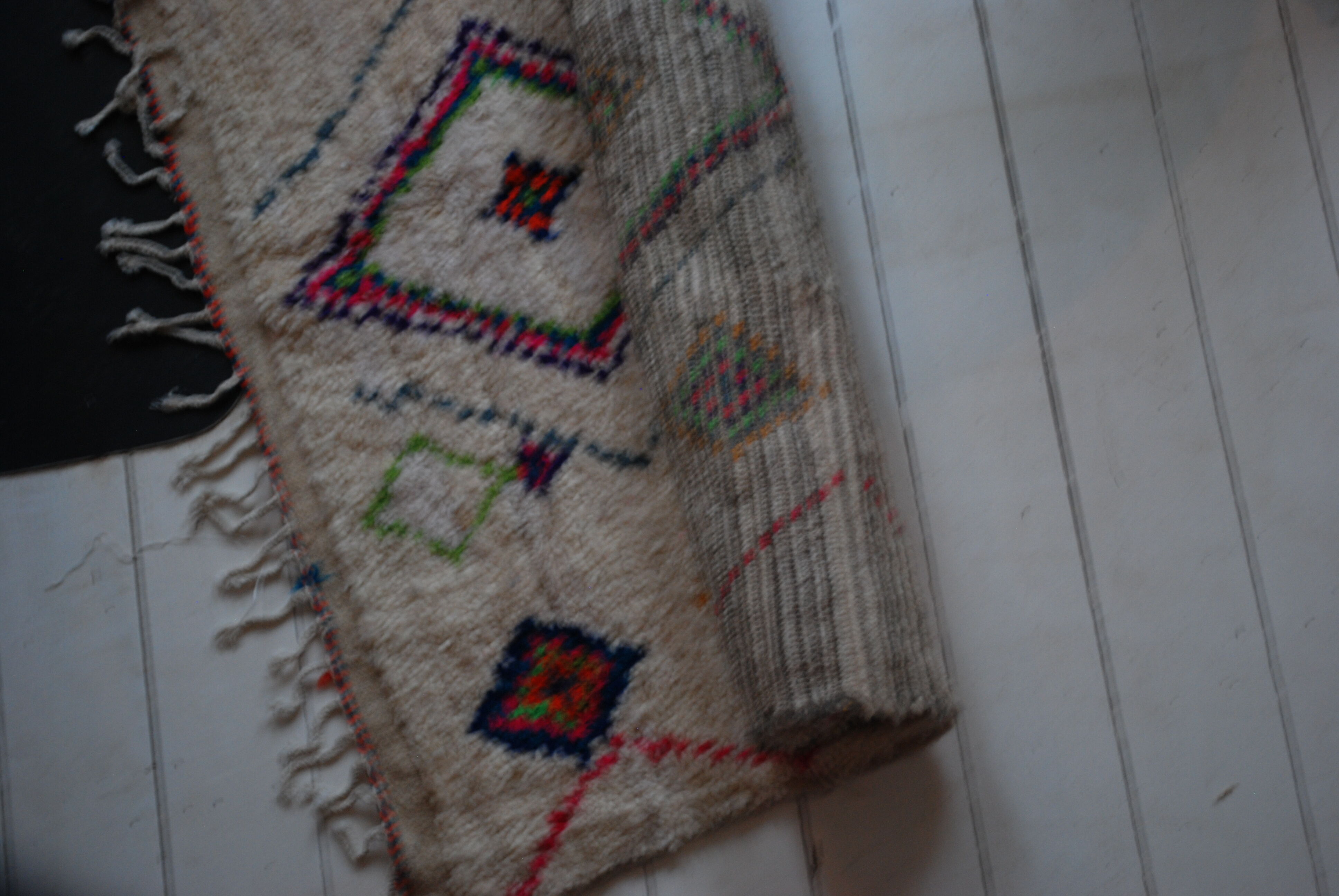 Vintage Berber rug from 1975-1980 225x150cm