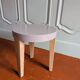 Coffee table or side table in oak by Philippe Hurel.