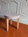 Coffee table or side table in oak by Philippe Hurel.