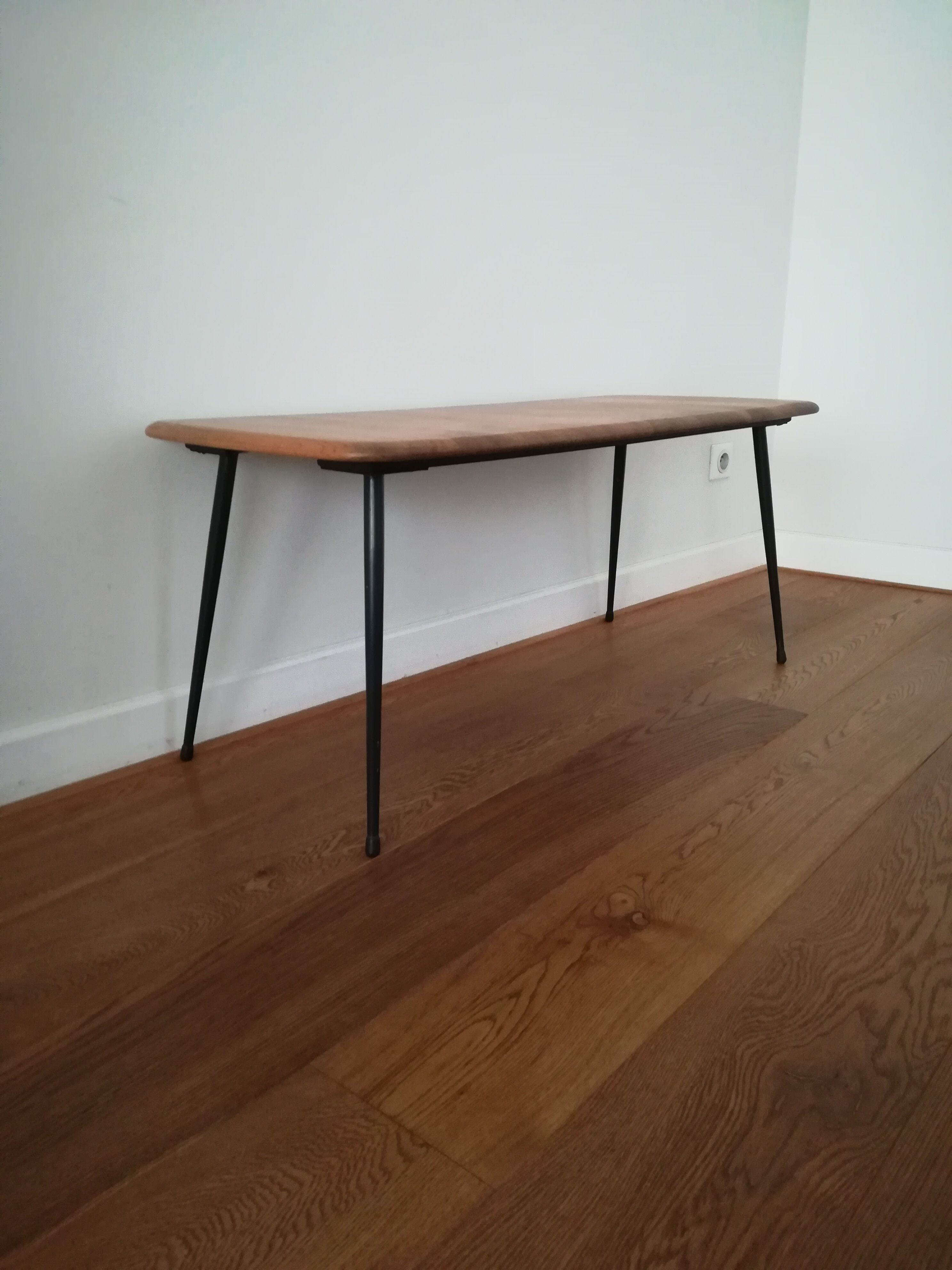 An elm coffee table
