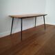 An elm coffee table