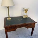 Empire style desk in solid mahogany, 19th century