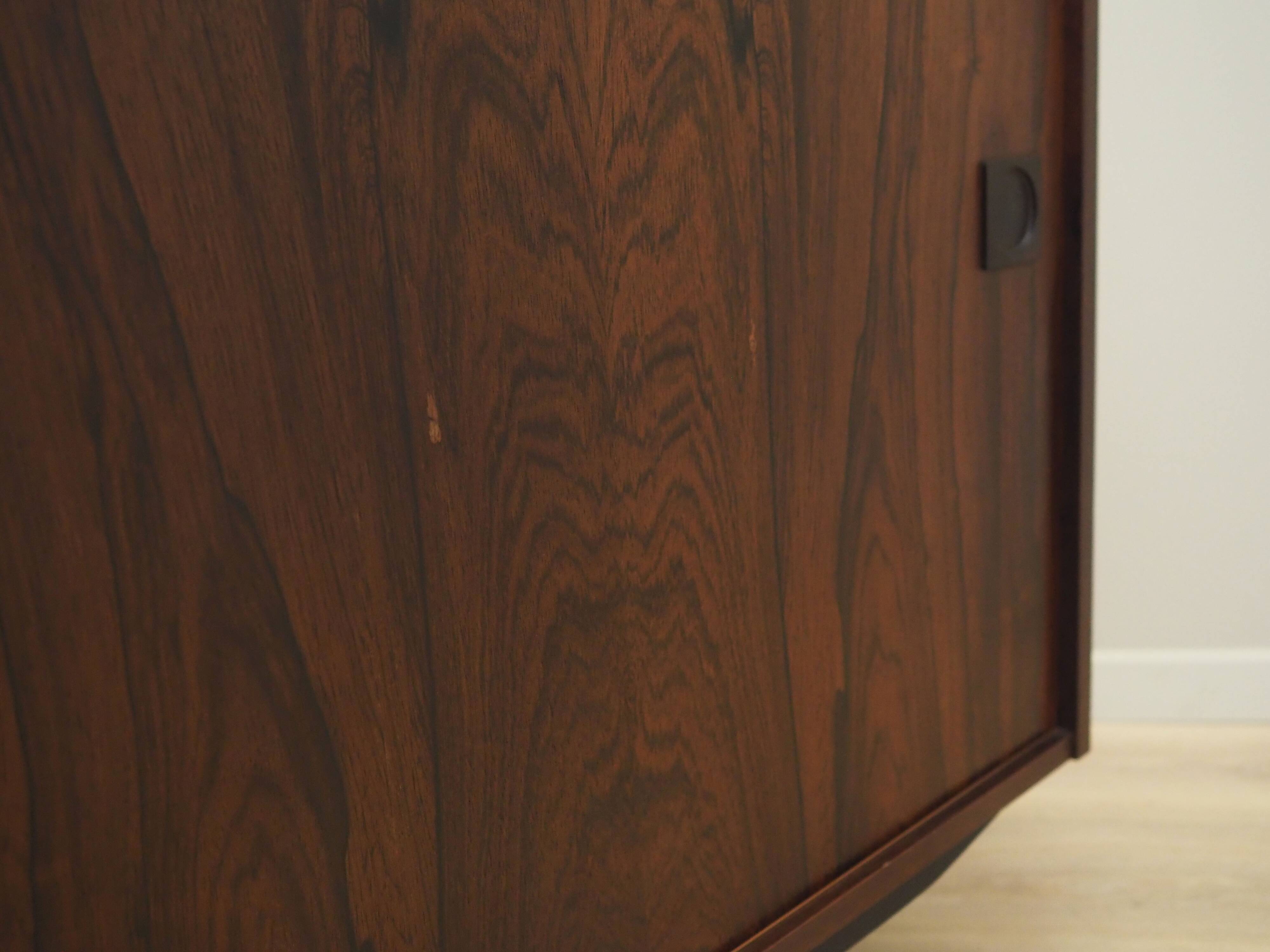 Rosewood cabinet, Danish design, 1970s, manufacturer: Farsø Møbelfabrik
