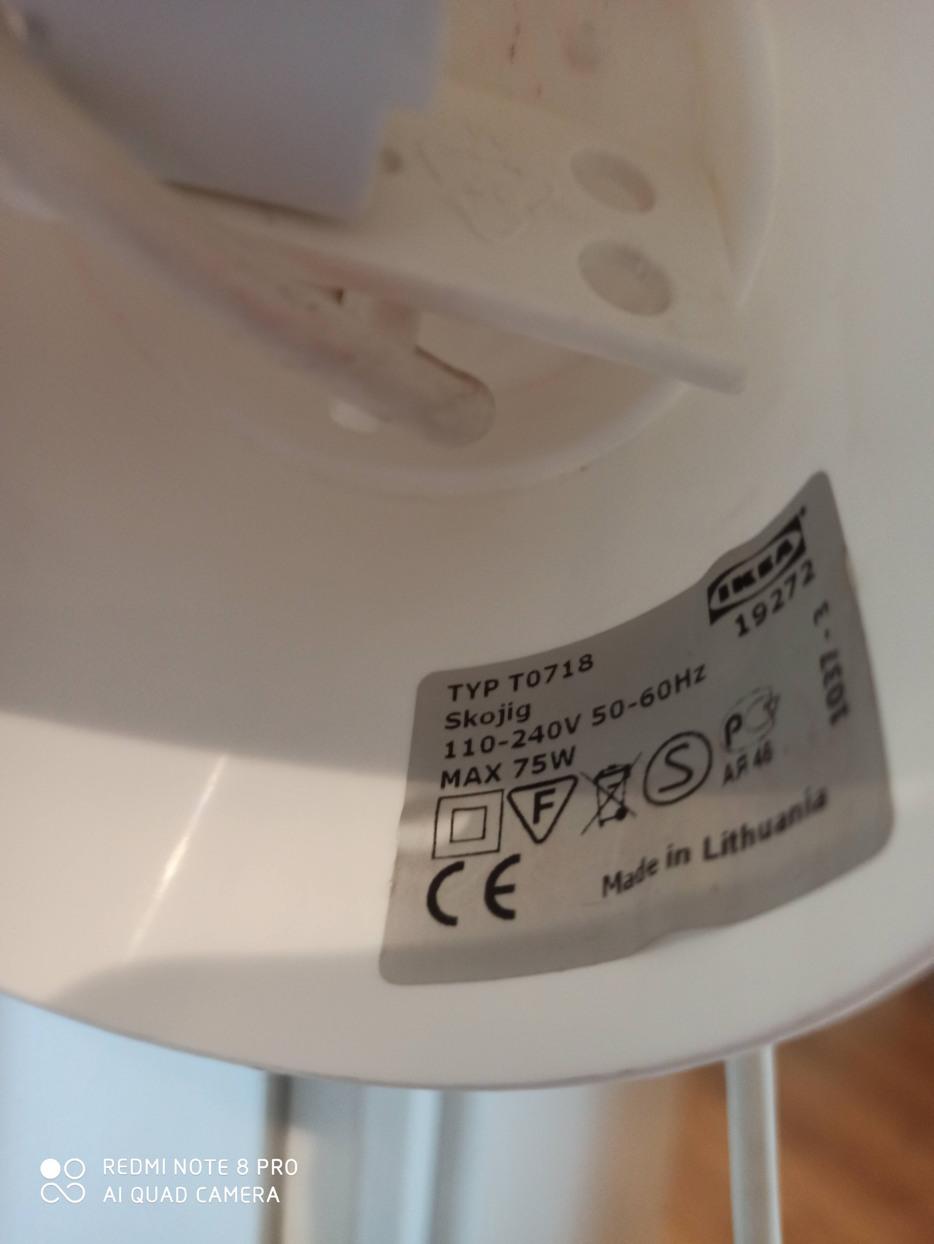 Vintage Skojig Ikea children's chandelier