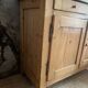 Parisian raw wood buffet