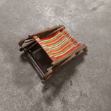 Vintage children's chaise longue