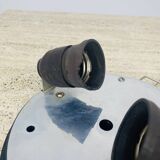 Regent vintage half-sphere opaline ball wall lamp