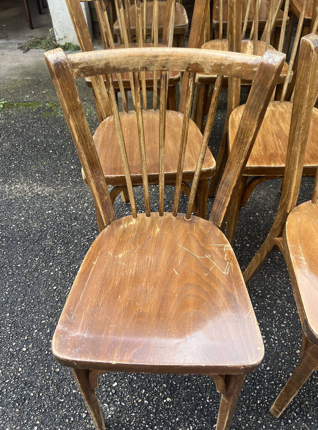 19 Baumann bistro chairs 83 (barn find)