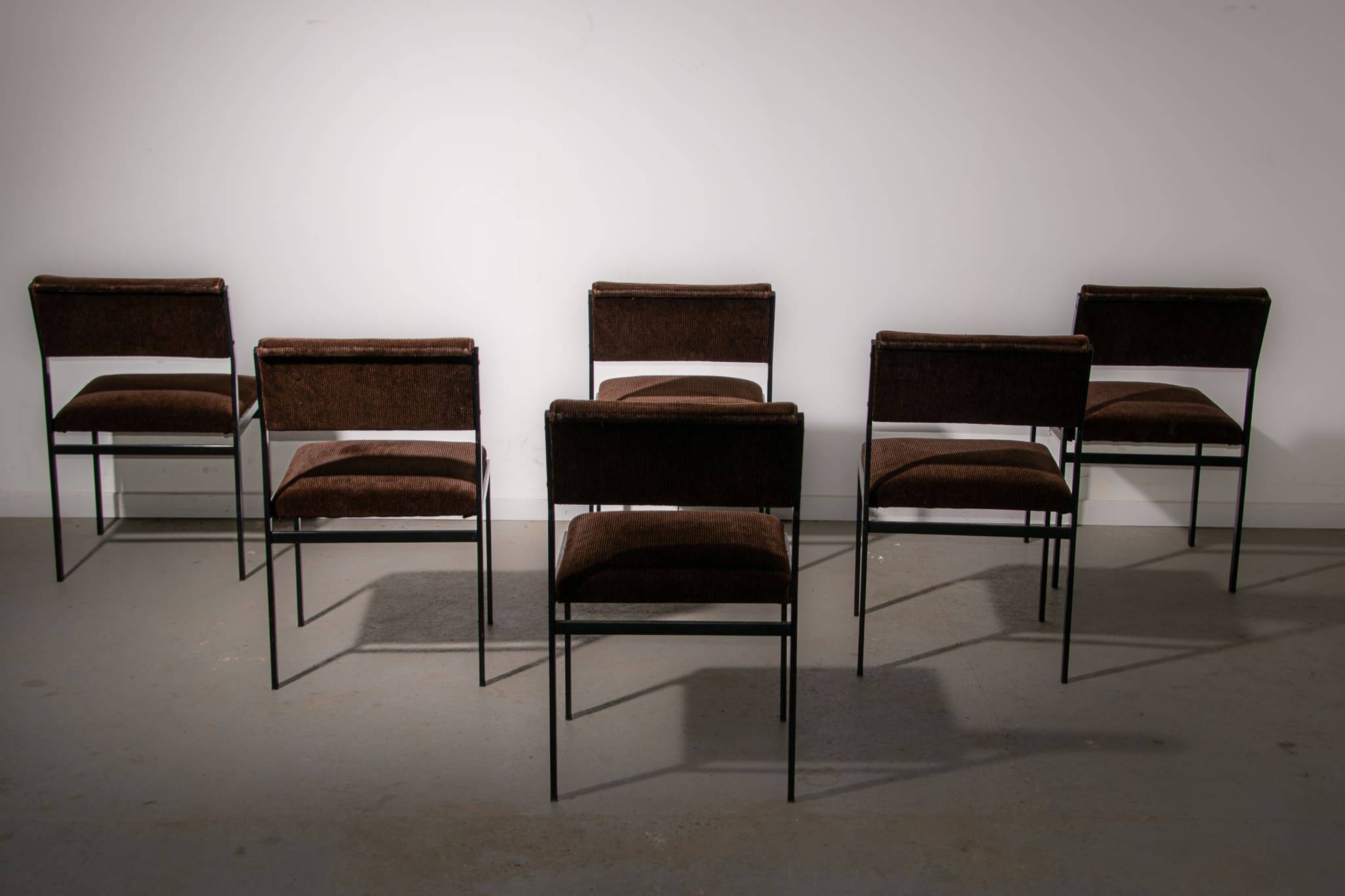 Chaises SM07 conçues par Cees Braakman pour Pastoe. Vers 1970