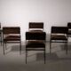Chaises SM07 conçues par Cees Braakman pour Pastoe. Vers 1970