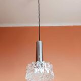 Suspension space age chrome and glass Germany 1970