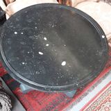 19th century marble topped pedestal table