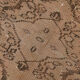 Classic floral brown vintage  rug