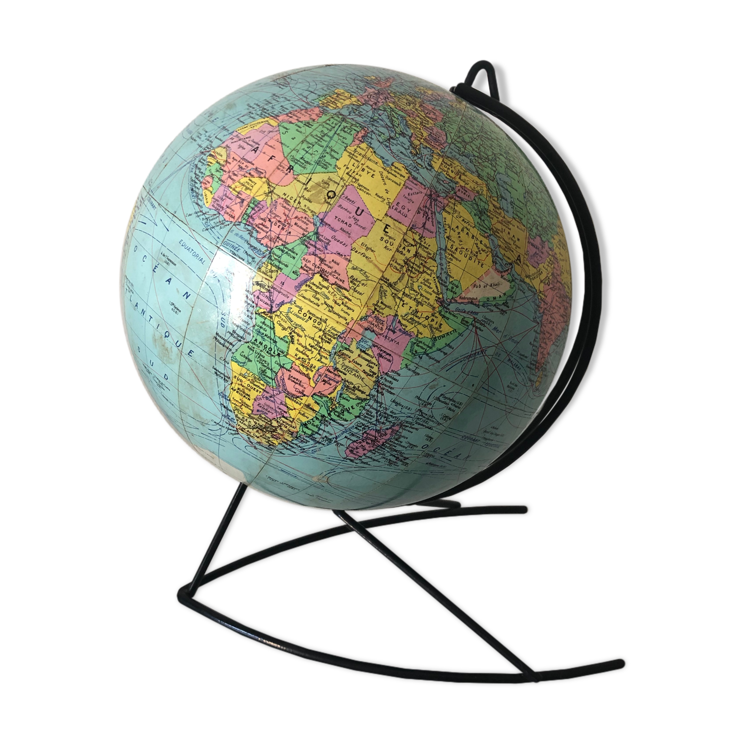 Globe Girard Barrère 33cm vintage 1960