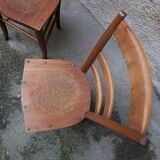Pair of wooden chairs from the 1920s