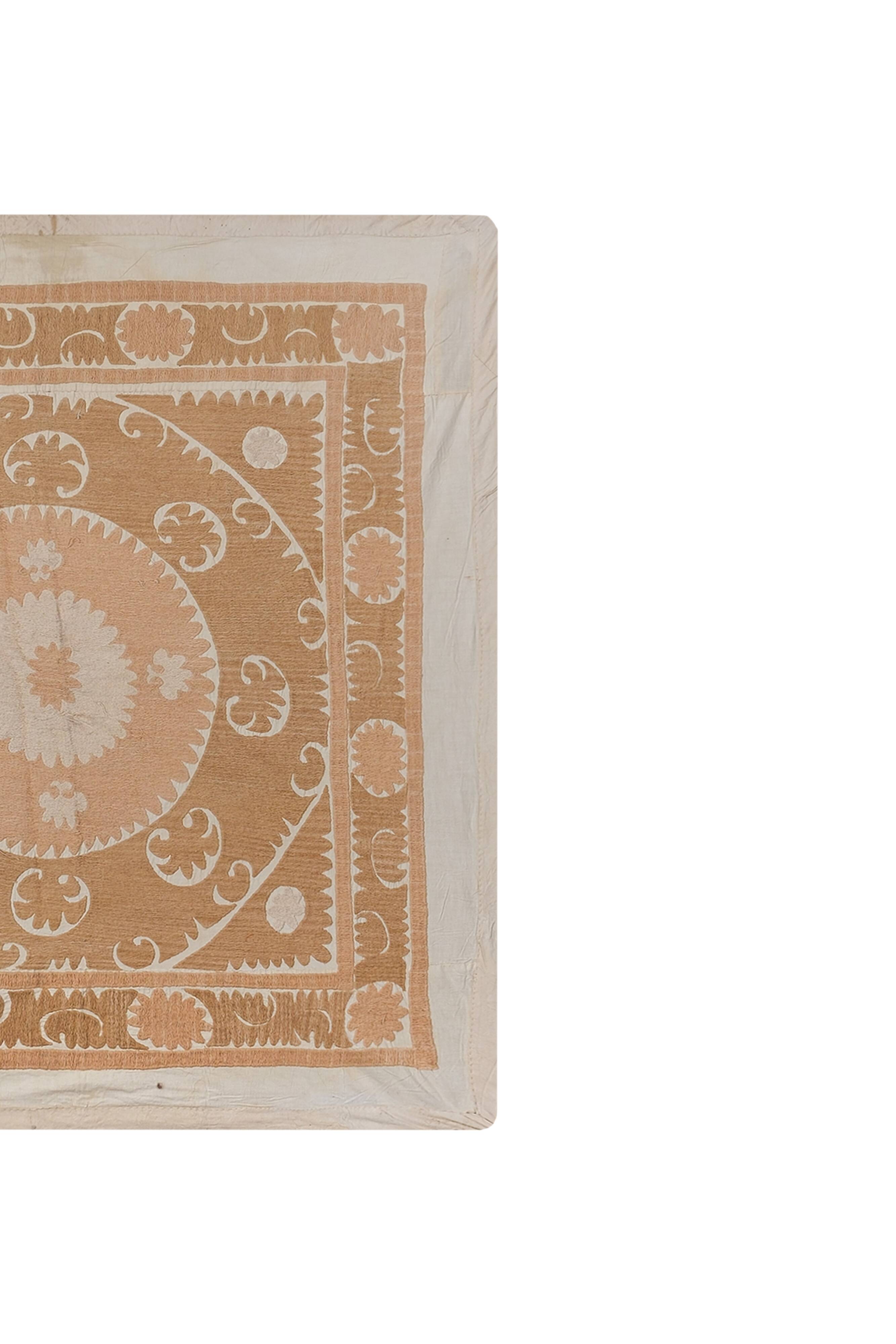 Tapis noué à la main, tapis turc vintage 136x141 cm