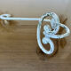 Pair of metal hooks 30 40s