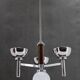 1930s Art Deco Chandelier, Czechoslovakia
