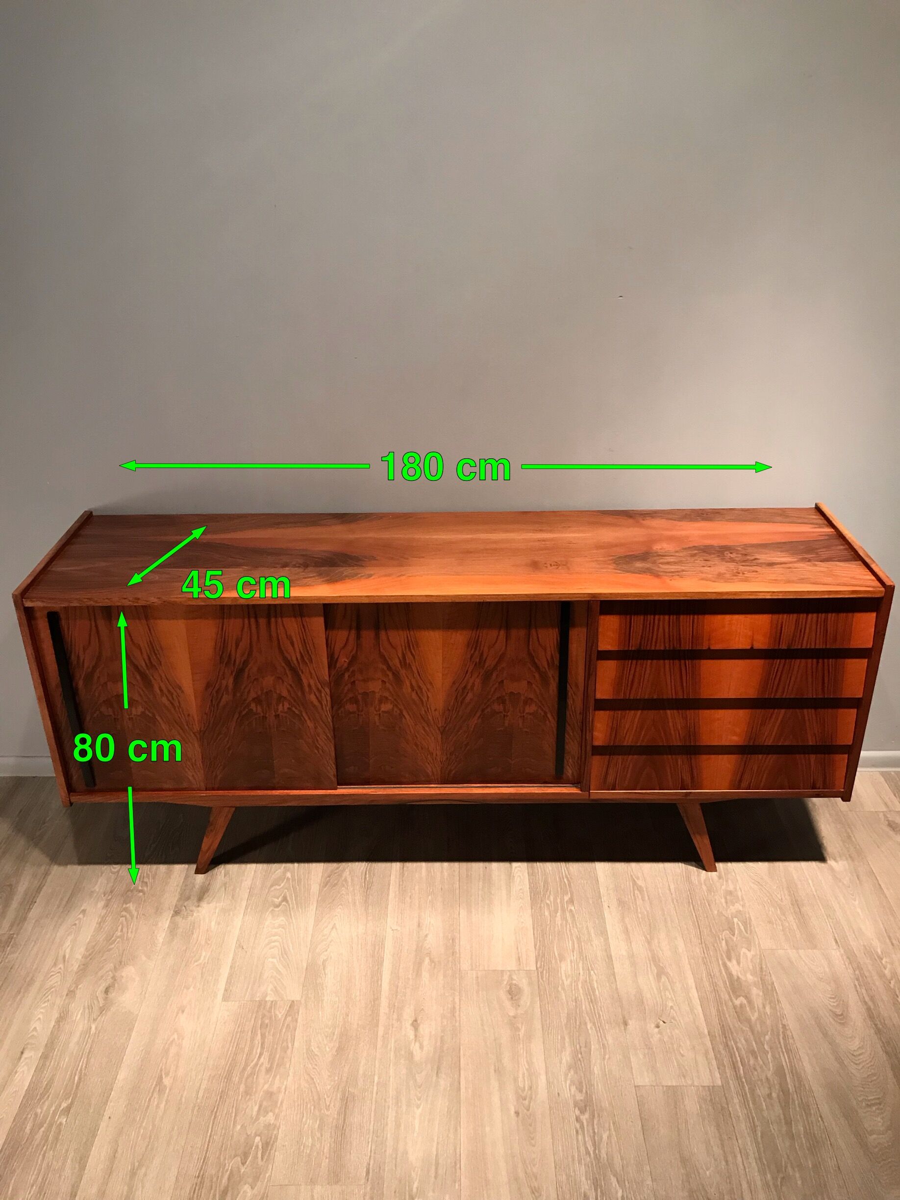 Chestnut 60 ' Walnut sideboard