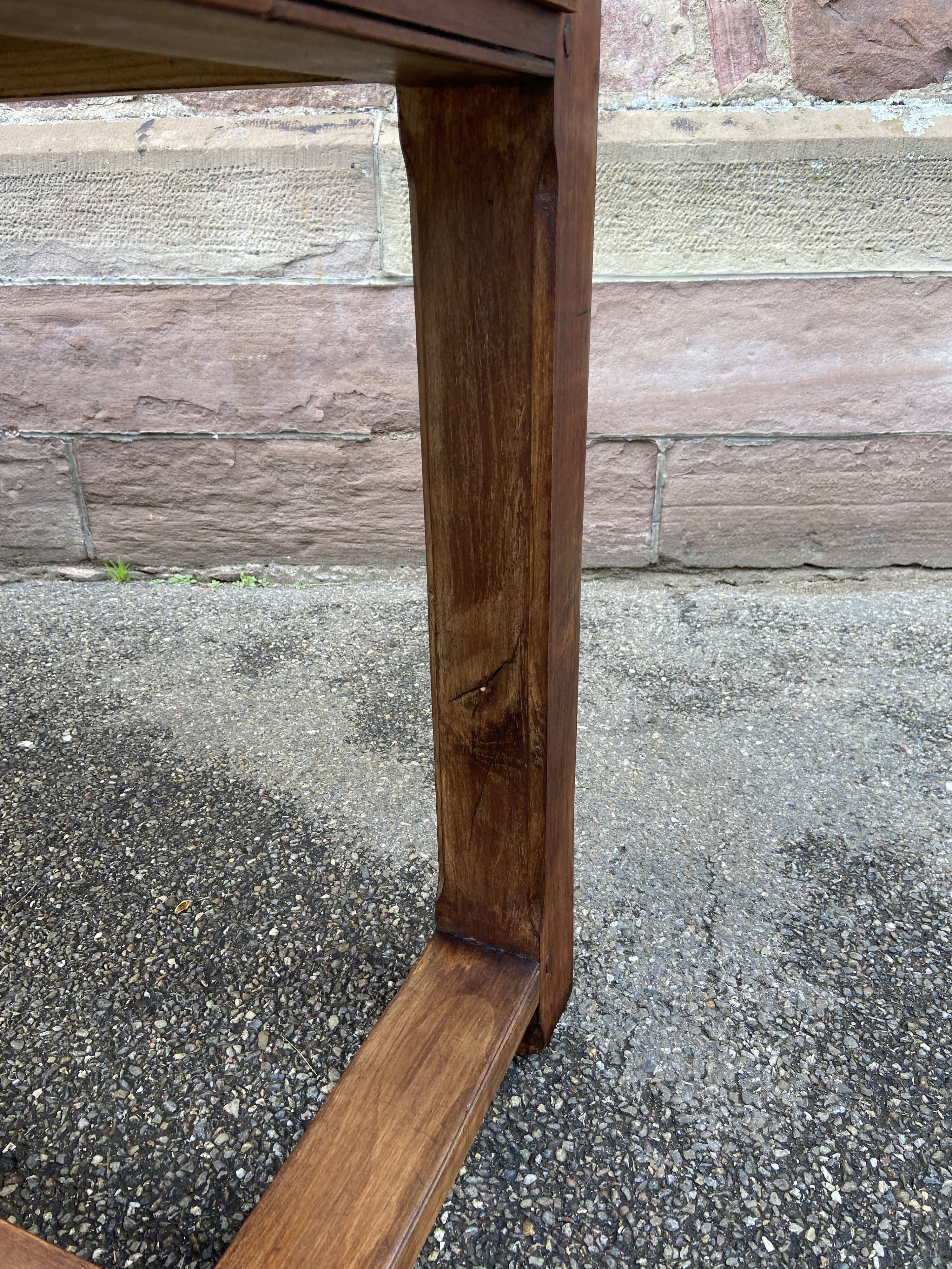 Cherry farmhouse table