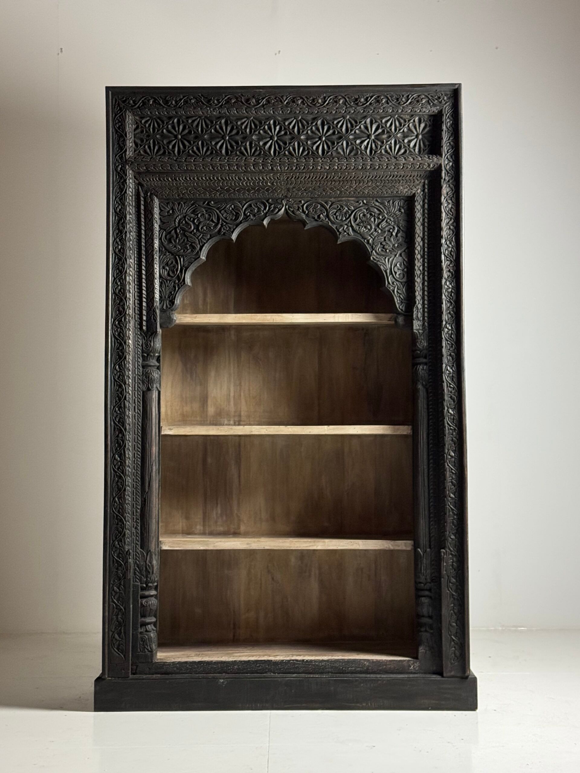 Large Asian bookcase 242cm