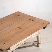 Antique pine coffee table – Central Europe, circa 1900
