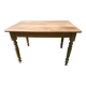 Oak table with turned legs