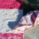 Tapis artisanal tissé main en coton recyclé - 50 x 90 cm