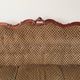 Three-seater Louis XV sofa in brown velvet