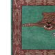 Vintage handmade Turkish rug 80x150 cm