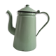 Light green enamelled coffee maker