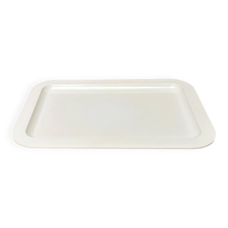 Postmodern Italian plastic plateau by Guzzini, 1980s.