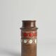 Mid-Century Modern Brown Ceramic Vase by VEB Haldensleben, East Germany, 1960s