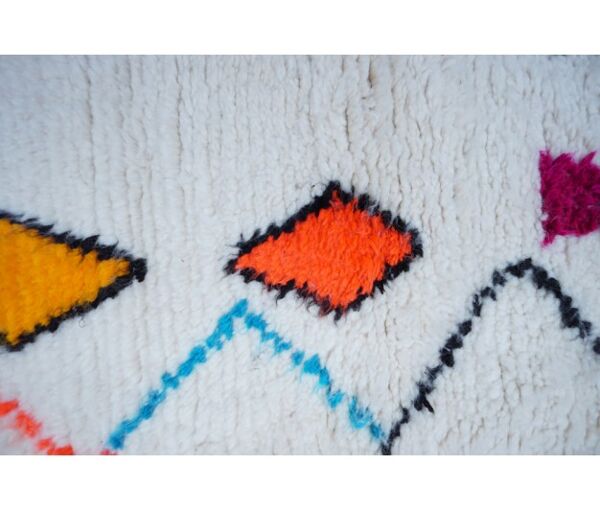 Tapis berbère coloré 138x101cm